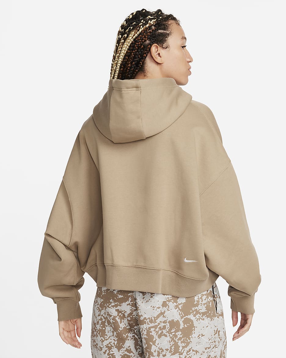 Khaki nike hoodie womens sale